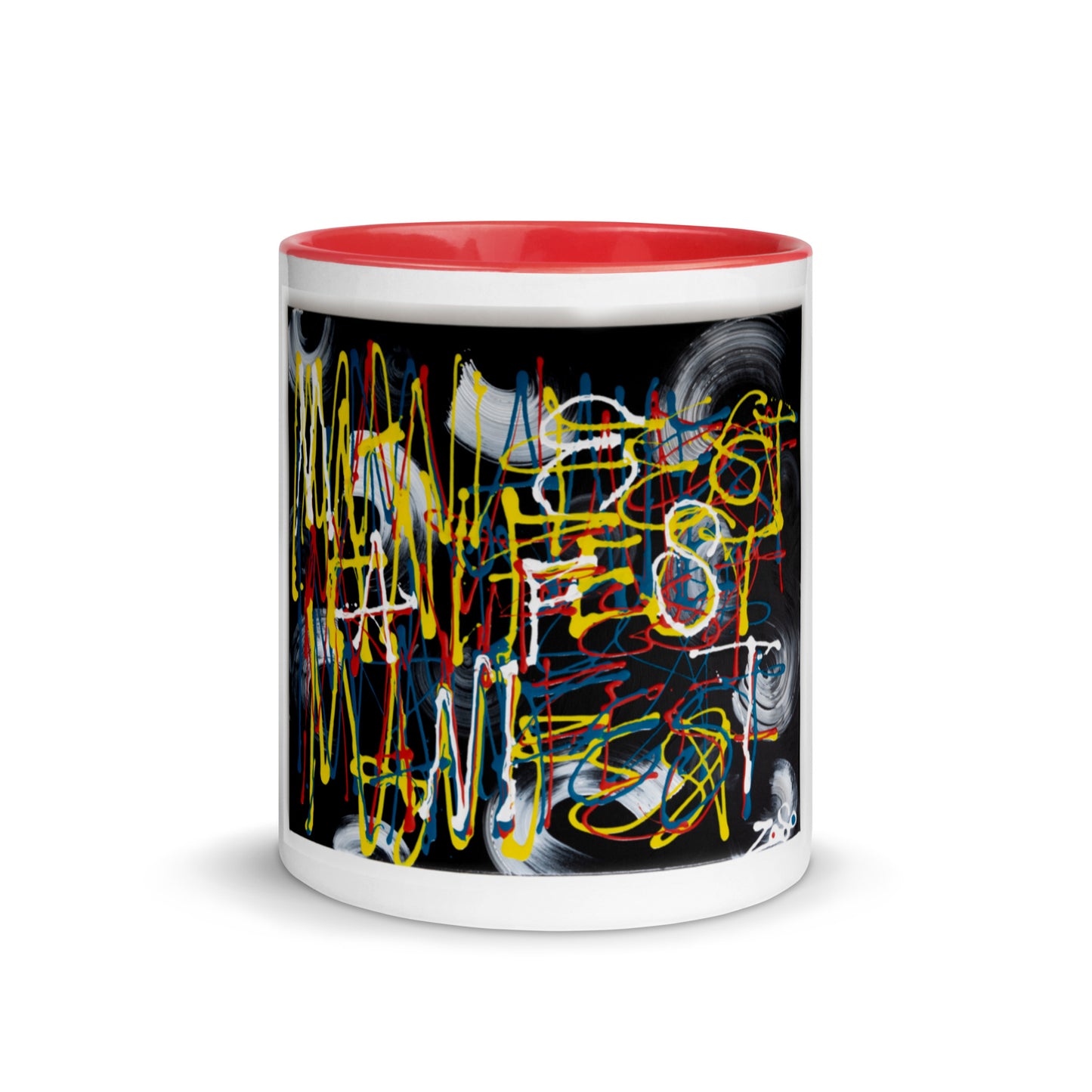 Manifest Mug with Color Inside