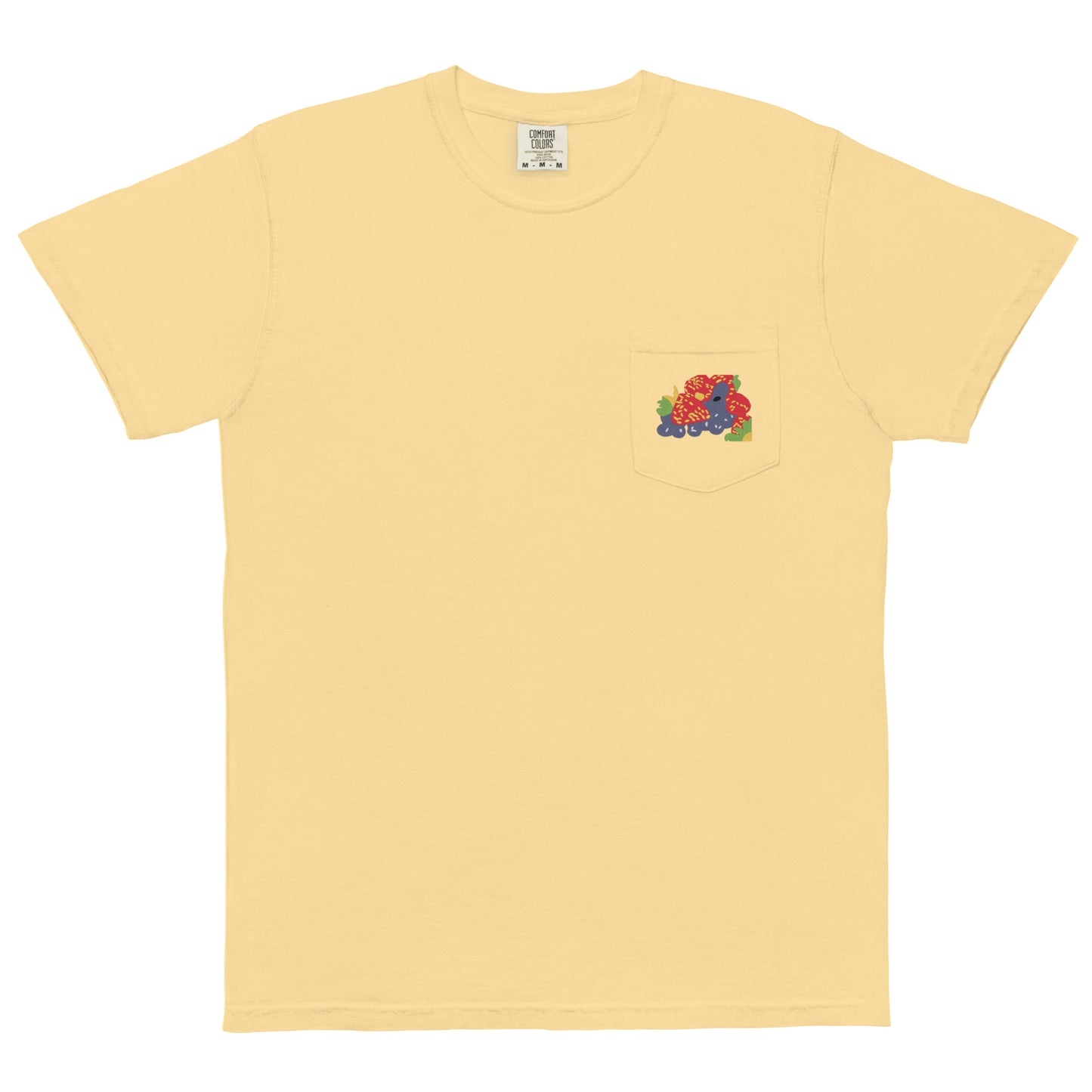 'Berries' pocket t-shirt