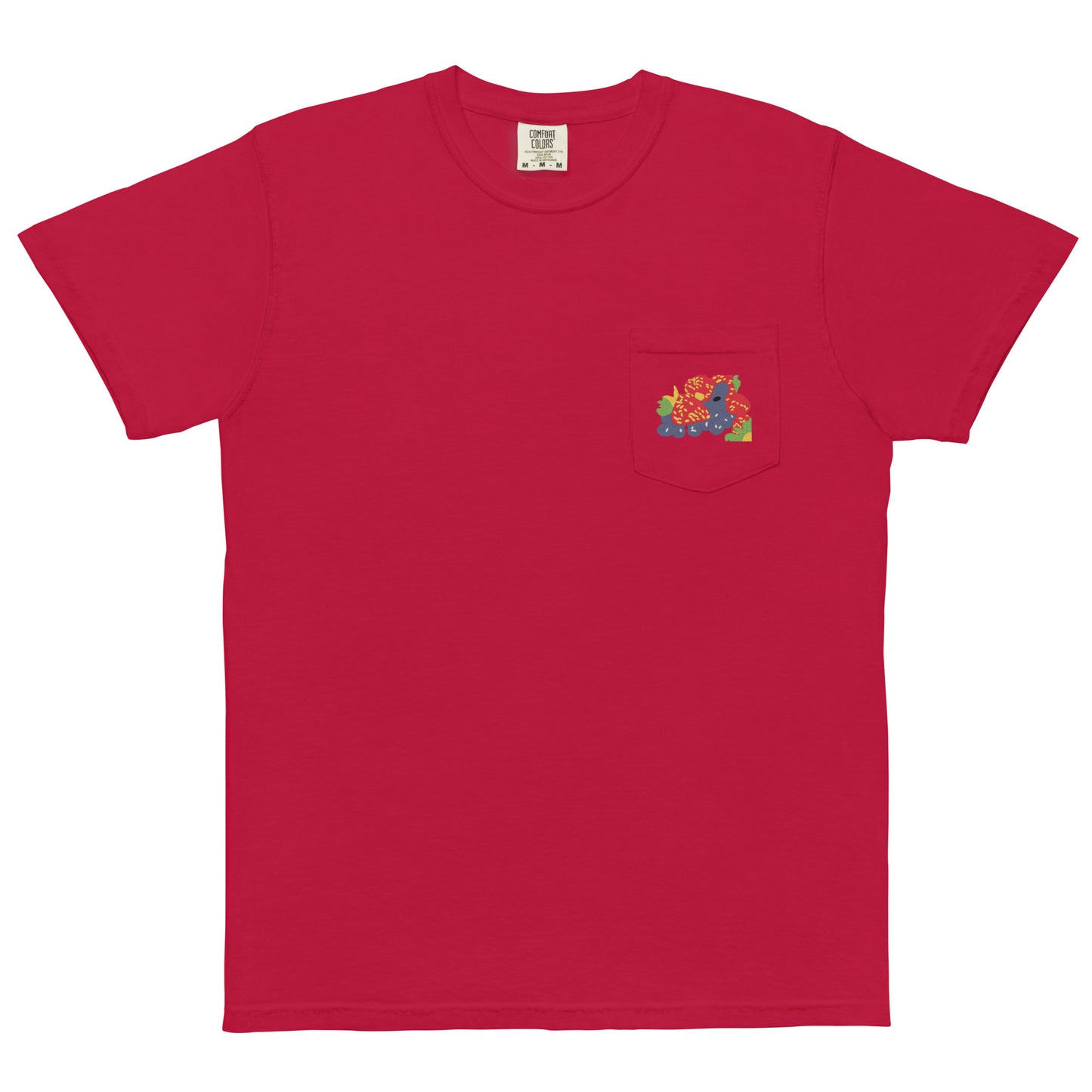 'Berries' pocket t-shirt