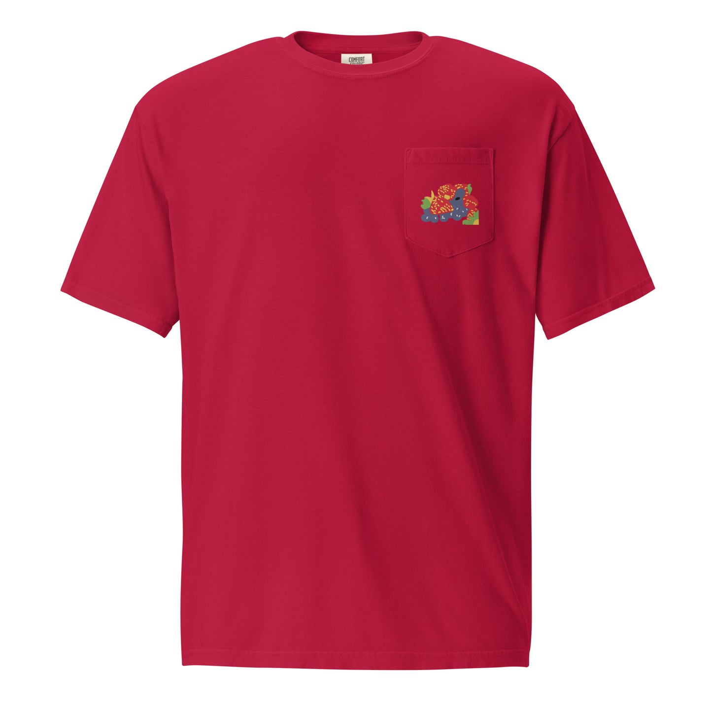 'Berries' pocket t-shirt