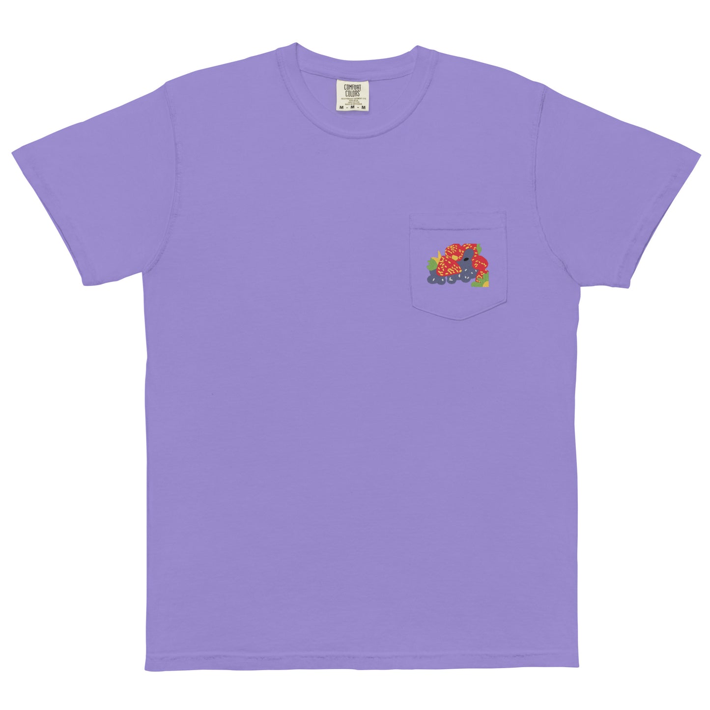 'Berries' pocket t-shirt