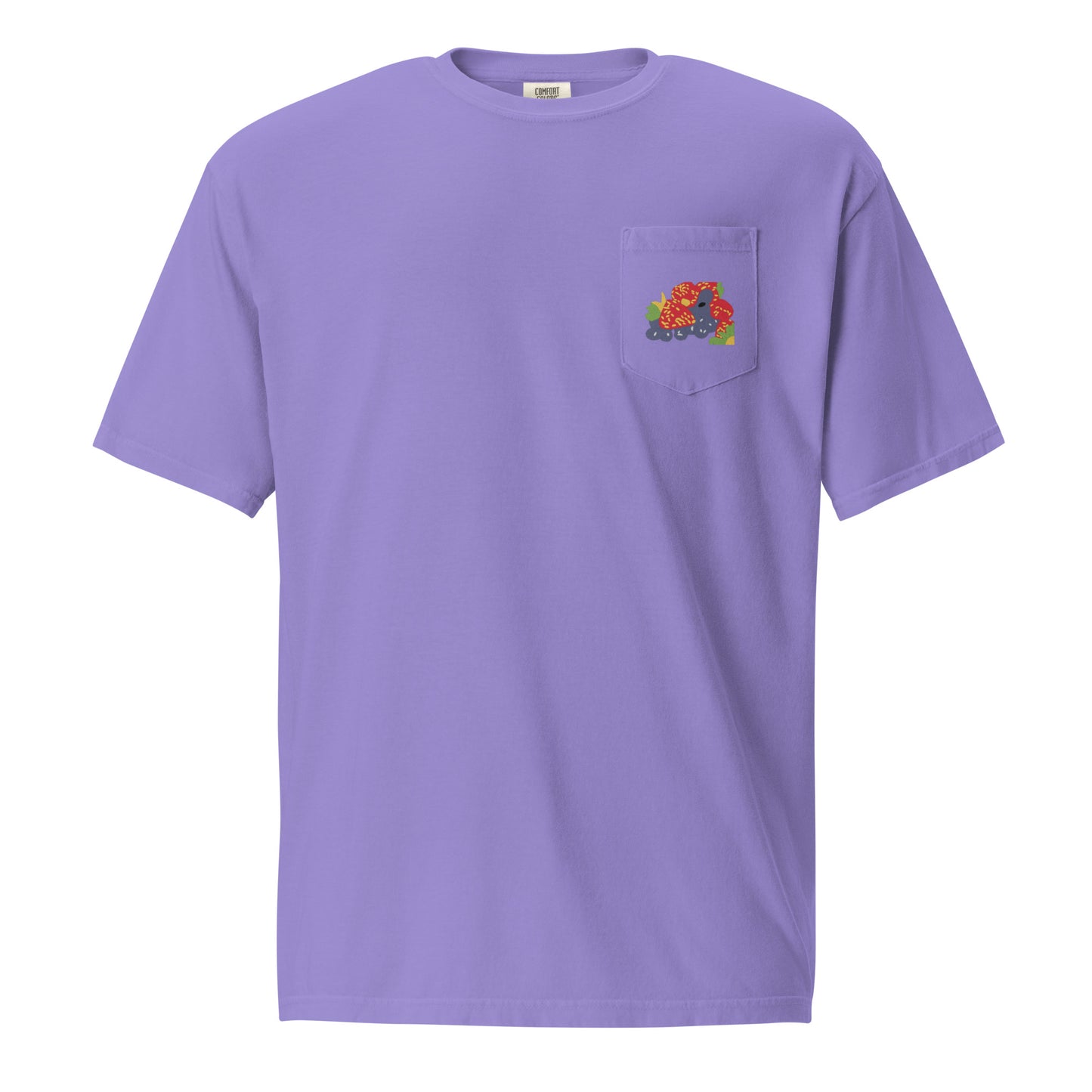 'Berries' pocket t-shirt