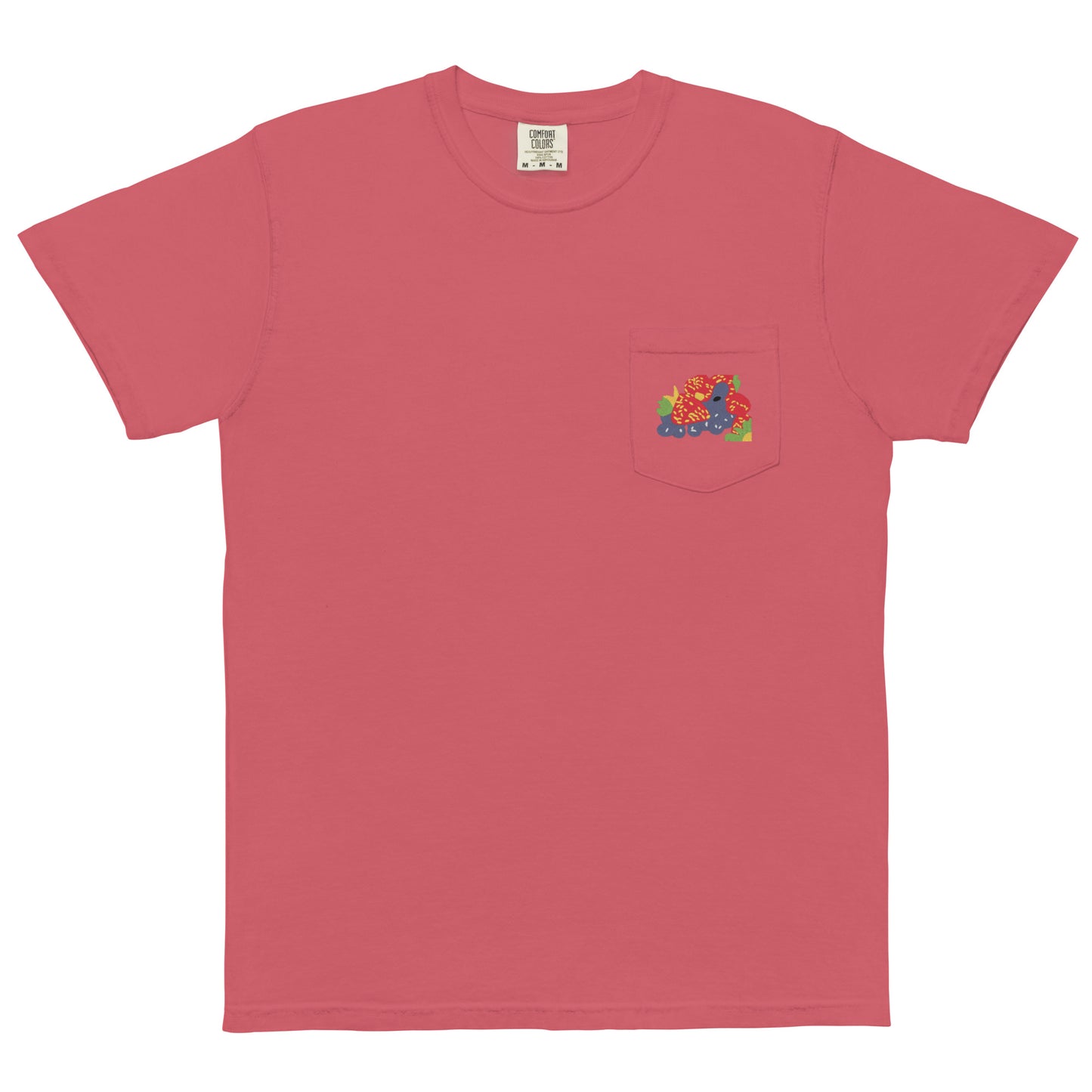 'Berries' pocket t-shirt