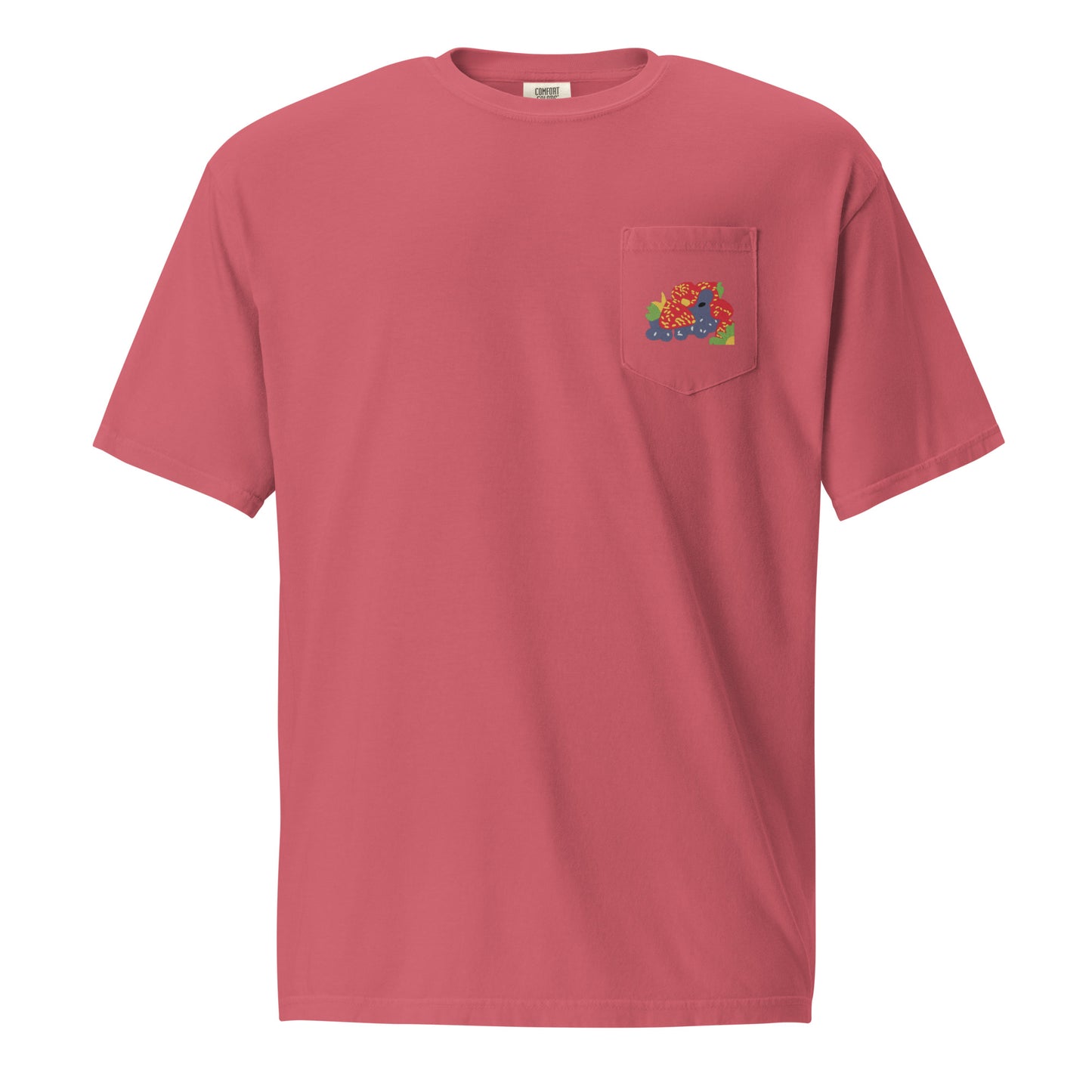 'Berries' pocket t-shirt