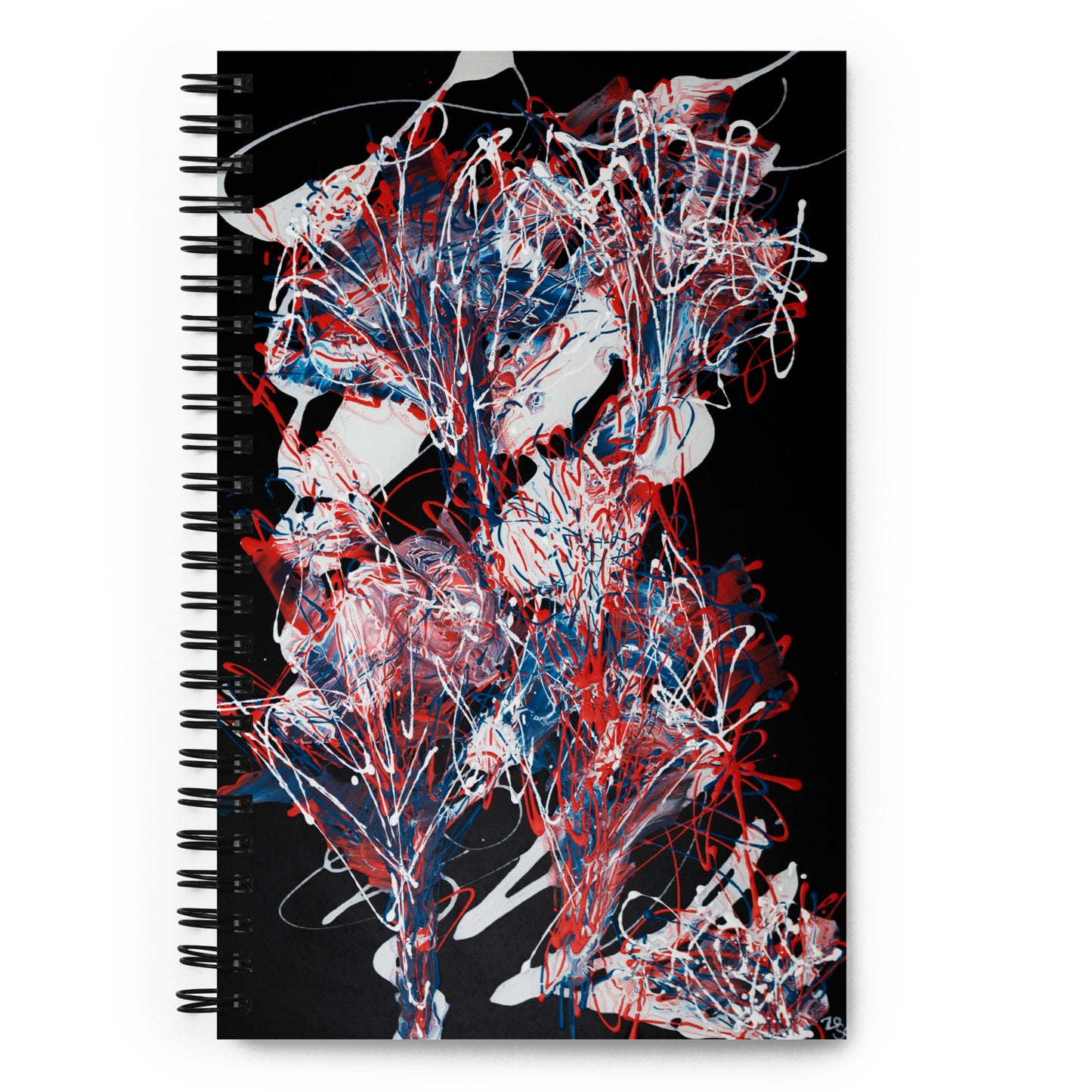 POP themed spiral notebook.Size: 5.25″ × 8.25″ (13 × 21 cm)