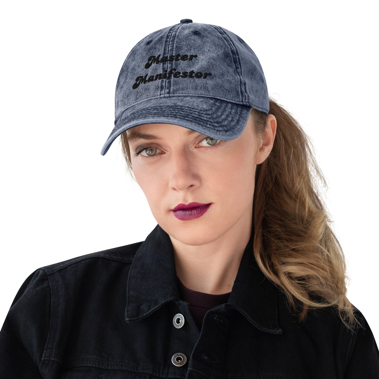 Vintage Cotton Twill Cap Master Manifestor