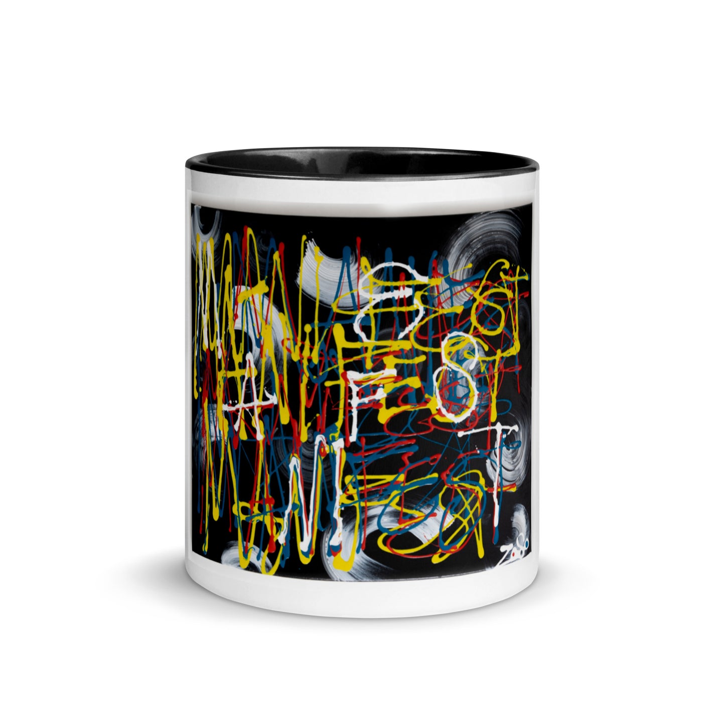 Manifest Mug with Color Inside