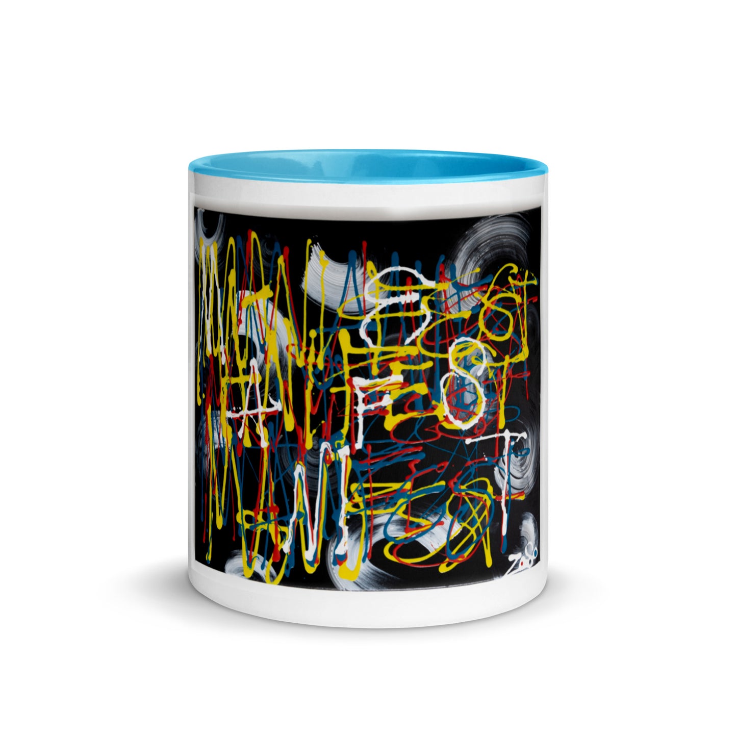 Manifest Mug with Color Inside