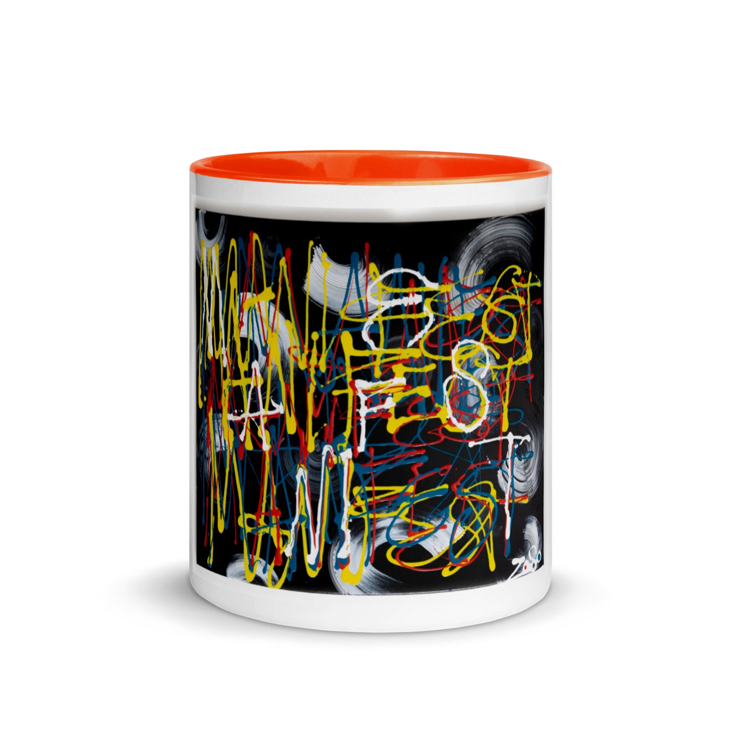 Manifest Mug with Color Inside