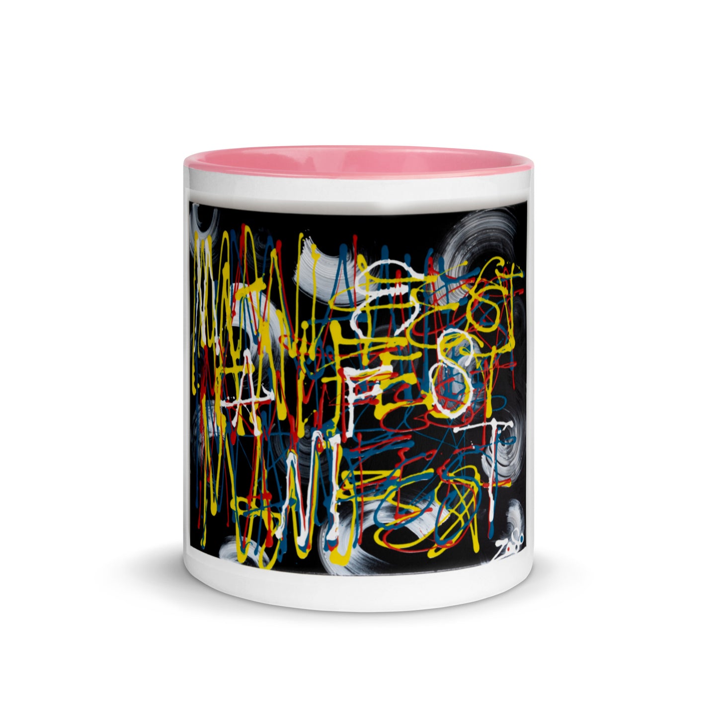 Manifest Mug with Color Inside